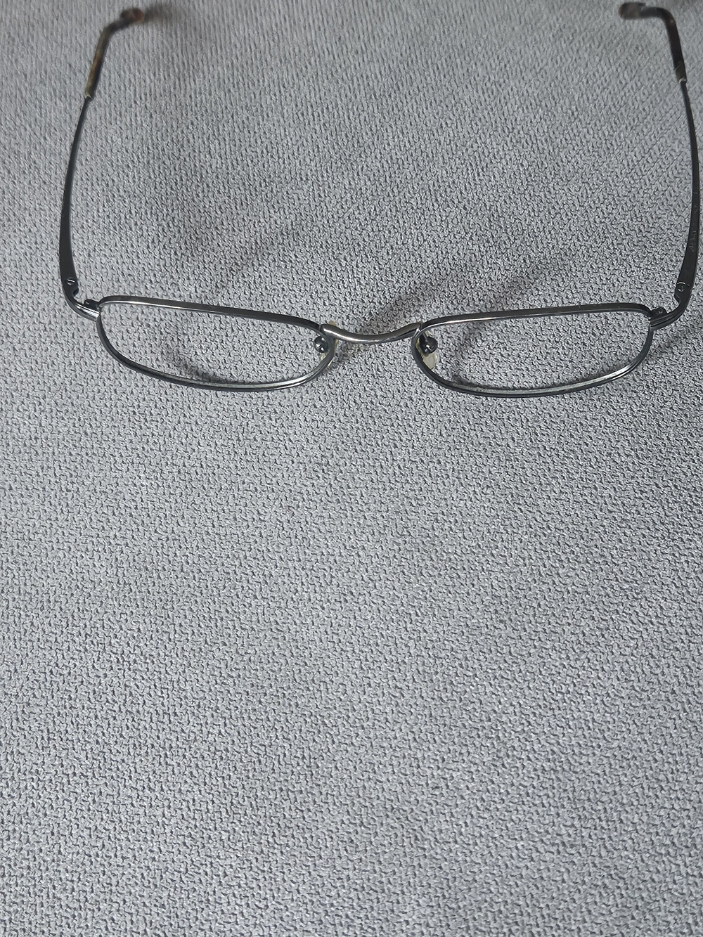 Men's RayBan Rectangular Metal Reading Glasses
